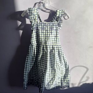 Blue Checkered dress